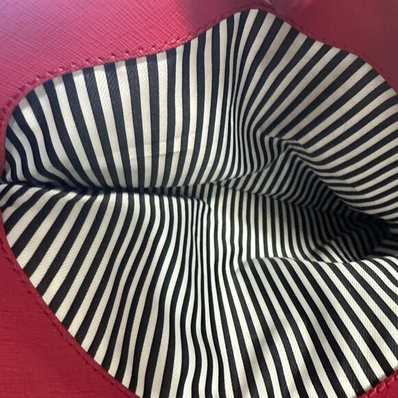 Kate Spade Red Round Top Medium Satchel - Picture 4 of 10